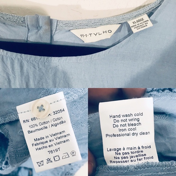 Anthropologie TYLHO Elodie Tunic Size XL - Picture 8 of 8